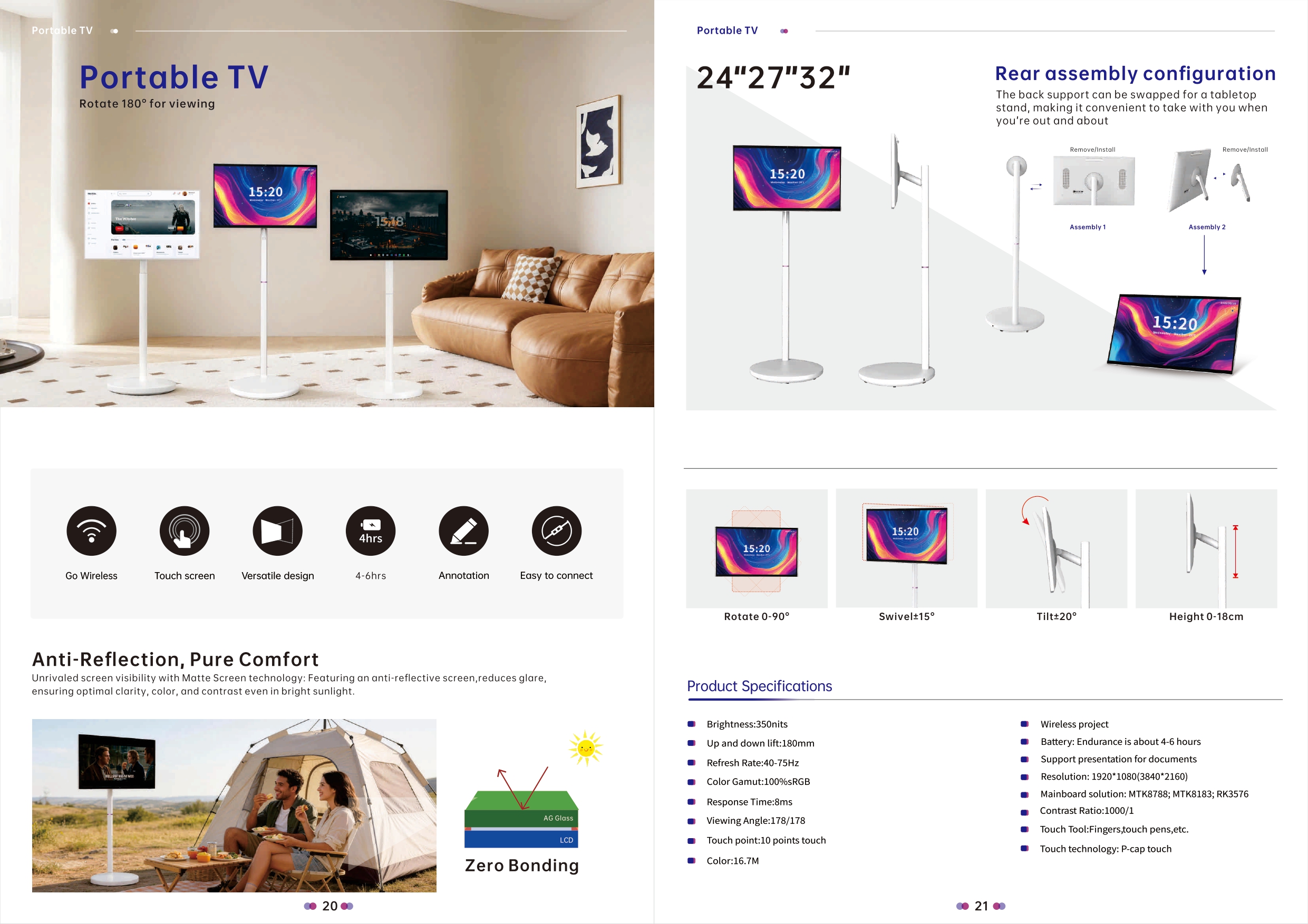 Portable TV features thumbnail